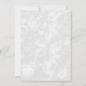 Silver Berries Holiday Party Winteruitnodigingen Kaart (Achterkant)