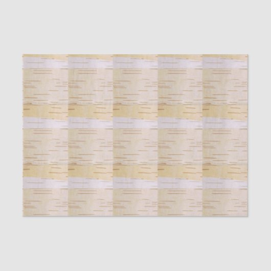 Silver Birch Bark Weefpapier Tissuepapier (Voorkant)