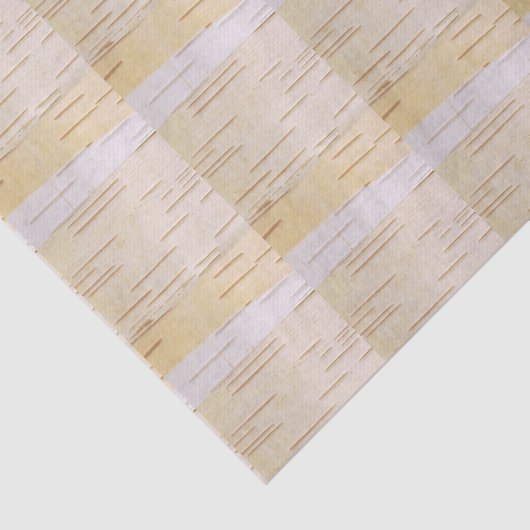 Silver Birch Bark Weefpapier Tissuepapier (Detail)