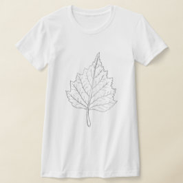 Silver Birch Leaf T-Shirt