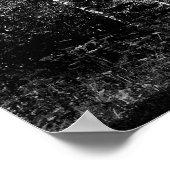 Silver Birch Trees - B&W Poster (Hoek)