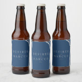Silver Birch Trees Bier Etiket (Flessen)