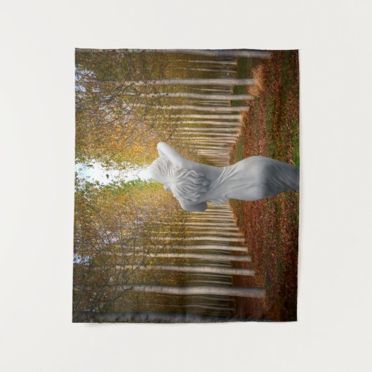 Silver Birch Wood Nymph. Wandkleed (Voorkant)