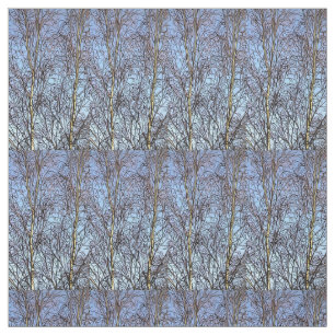 Silver Birches Fabric Stof