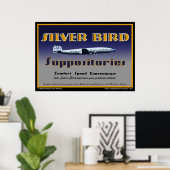Silver Bird Suppositories poster (Thuiskantoor)