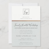 SILVER BLACK SKETCH STRIPE LINE TALK SEMINAR EVAL KAART (Voorkant)