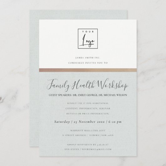 SILVER BLACK SKETCH STRIPE LINE TALK SEMINAR EVAL KAART (Voorkant / Achterkant)