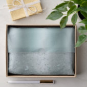 Silver Blauwgroen Aqua Flutter Butterfly Sweet 16  Tissuepapier (Geschenk)