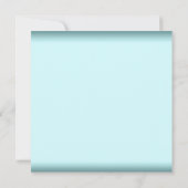 Silver Blauwgroen Blue Sweet Sixteen Verjaardagsfe Kaart (Achterkant)