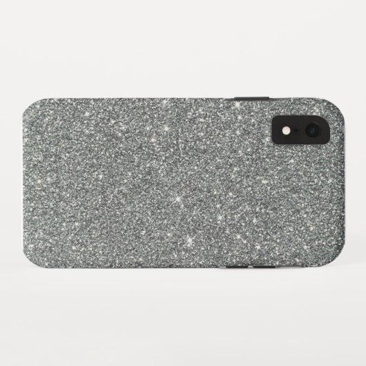 Silver Bling Case-Mate iPhone Case (Achterkant (horizontaal))