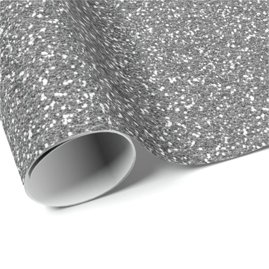 Silver Bling Elegance Cadeaupapier (Rol Hoek)