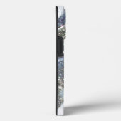 Silver bling glitter douanenaam script Case-Mate iPhone case (Achterkant / Rechts)