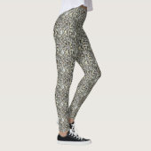 Silver Bling Jewels Digital Print Pattern Leggings (Rechts)