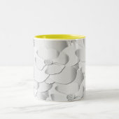 Silver Blossom Tweekleurige Koffiemok (Center)