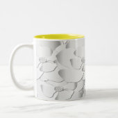 Silver Blossom Tweekleurige Koffiemok (Links)