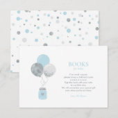 Silver, Blue Books voor Baby, Boek Aanvraag Kaart (Voorkant / Achterkant)