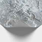 Silver Blue Cadeaupapier (Hoek)