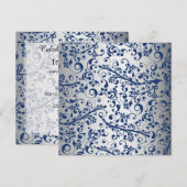 Silver Blue Kaart (Voorkant / Achterkant)