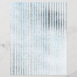 Silver & Blue Striped Shabby-scrapbook