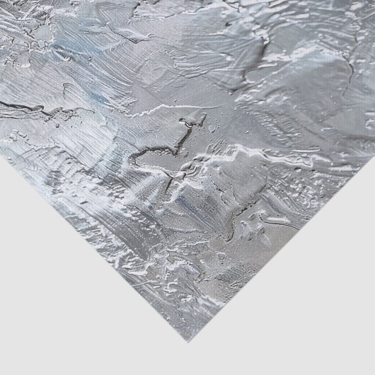 Silver Blue Tissuepapier (Detail)