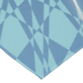 Silver Blue Zee Turtle and Mandala Tafelkleed (Gekanteld)