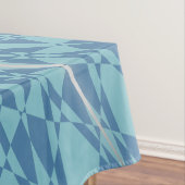 Silver Blue Zee Turtle and Mandala Tafelkleed (Voorbeeld)