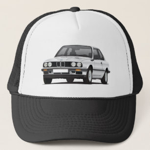 Silver BMW 3-reeks (E30) Trucker Pet