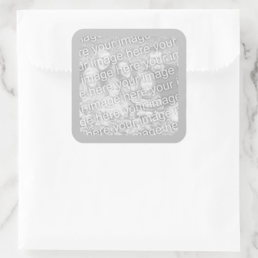 Silver Border Photo Sticker (Tas)