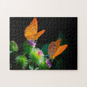 Silver Bordered Fritillary Butterfly. Legpuzzel
