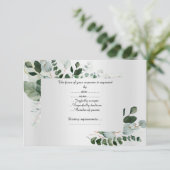 SILVER BOTANICAL RESPONS KAART (Staand voorkant)