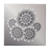 Silver bouquet tegeltje (Voorkant)