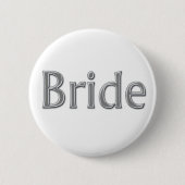 Silver Bride Button (Voorkant)
