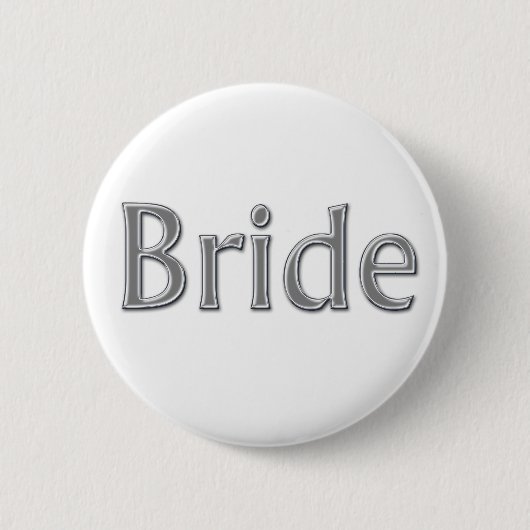 Silver Bride Button (Voorkant)
