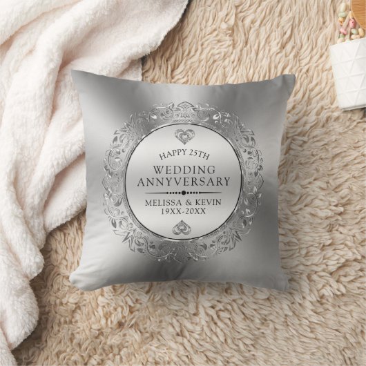 Silver bruilandflorale mandala kussen (Deken)