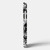 Silver bubbles with glass or metal tone Case-Mate iPhone case (Achterkant / Links)