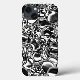 Silver bubbles with glass or metal tone Case-Mate iPhone case