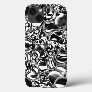 Silver bubbles with glass or metal tone Case-Mate iPhone case
