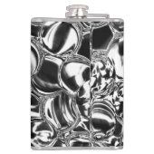 Silver bubbles with glass or metal tone heupfles (Achterkant)