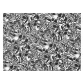 Silver bubbles with glass or metal tone tafelkleed (Voorkant (Horizontaal))