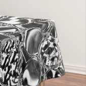 Silver bubbles with glass or metal tone tafelkleed (Voorbeeld)