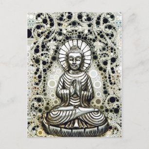 Silver Buddha Briefkaart