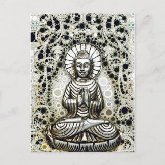 Silver Buddha Briefkaart