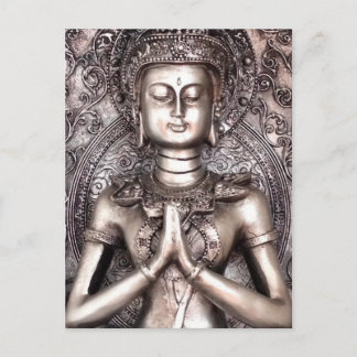 Silver Buddha Briefkaart