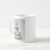 Silver Buddha Fine Art Foto Koffiemok (Voorkant links)