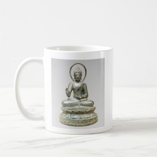 Silver Buddha Fine Art Foto Koffiemok (Links)