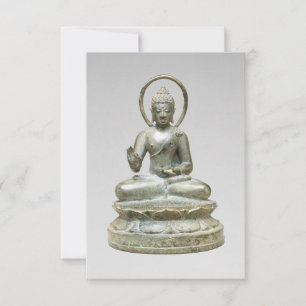 Silver Buddha Fine Art Fotografie Bedankkaart