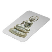 Silver Buddha Fine Art Fotografie Magneet (Linkerzijde)
