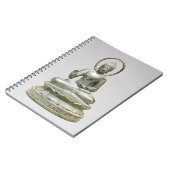 Silver Buddha Fine Art Fotografie Notitieboek (Linkerzijde)