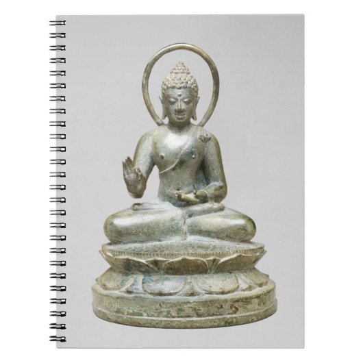 Silver Buddha Fine Art Fotografie Notitieboek (Voorkant)