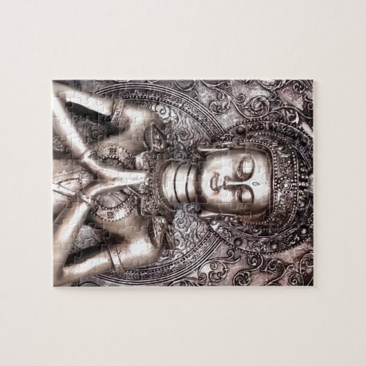 Silver Buddha Legpuzzel (Horizontaal)